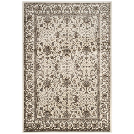 Safavieh Atlas Power Loomed Small Rectangle Area Rug Blue & Ivory - 3 ft.-3 in. x 4 ft.-7 in. ATL671L-3